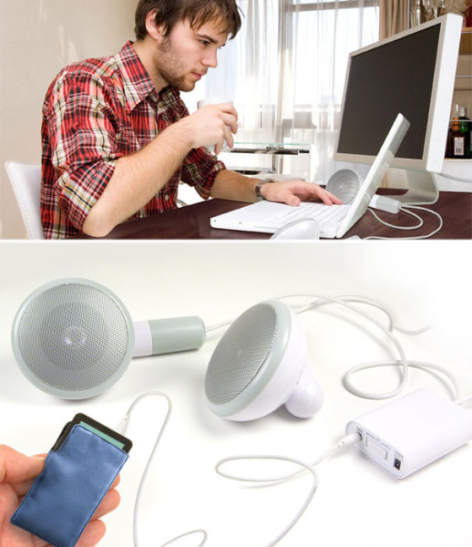 Enormmous Ear Phones- speakers