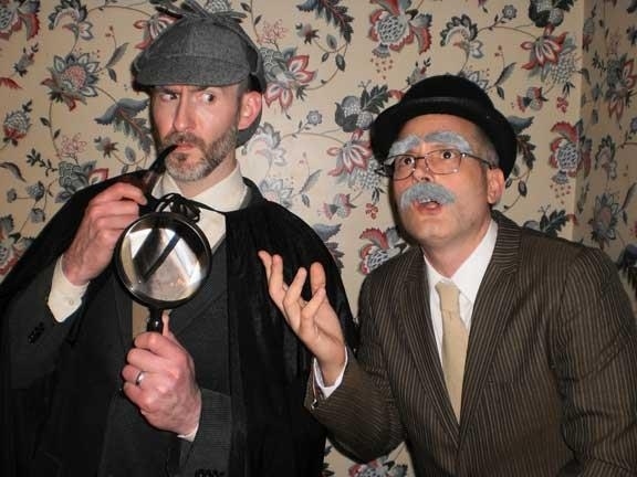 Sherlock Holmes and Watson Halloween Costumes