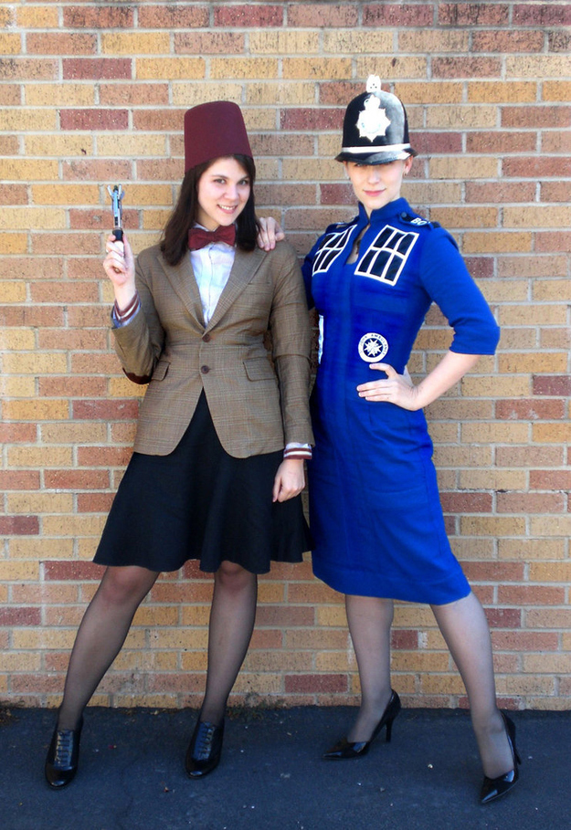 The Eleventh Doctor and TARDIS Costumes